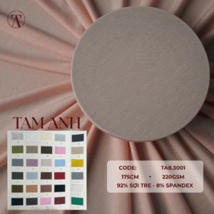 Vải Thun Gân - TA8.3001