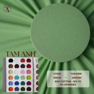 Vải Thun Gân Tăm - TA8.0566