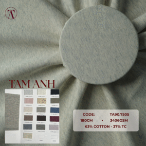 Vải Umi 2 Mặt - TA90.7505