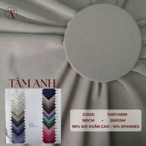 Vải Tuyết mưa - TA67.H669